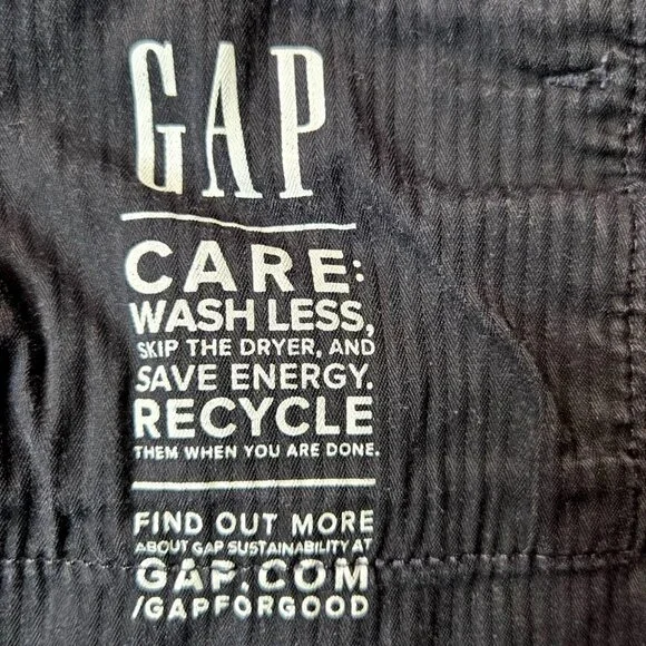 Gap Womens Black Wash 90s Fit Jeans 31/12 Short Frayed Hem - Picture 6 of 7